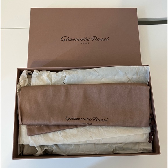 ✨GIANVITO ROSSI✨ Metallic Lace Pumps - NWT - Brand New - Picture 7 of 8